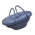 thumbnail image 3 of Chamber Pot Bedpan Toilet Bucket Durable PP Material for Elderly Adults Home Travel Use, 3 of 9