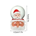 thumbnail image 6 of Christmas Decorations 2025 - Christmas Snow Globe with Snowman, 6 of 6
