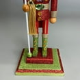 thumbnail image 6 of Kurt Adler Hollywood Nutcracker Collection, Battery Operated Deck The Halls Musical Water Globe Hat, 21in, 6 of 11