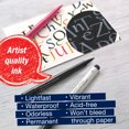thumbnail image 4 of Faber-Castell Calligraphy Pitt Artist Pen Set - 6 Multi Colored Calligraphy Pens, 4 of 6
