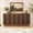 Walnut A, variant on 66" Sideboard Cabinet, 4-Door Storage Cabinet with Adjustable Shelves, Modern Accent Credenza, Buffet Cabinet, TV Stand for Living Room & Kitchen