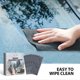 thumbnail image 2 of JUE-FISH JUB01-A038-5-GY1 5Pcs Magic Cleaning Cloth for Windows Cups Car Windshield Wet Dry Use, 2 of 5