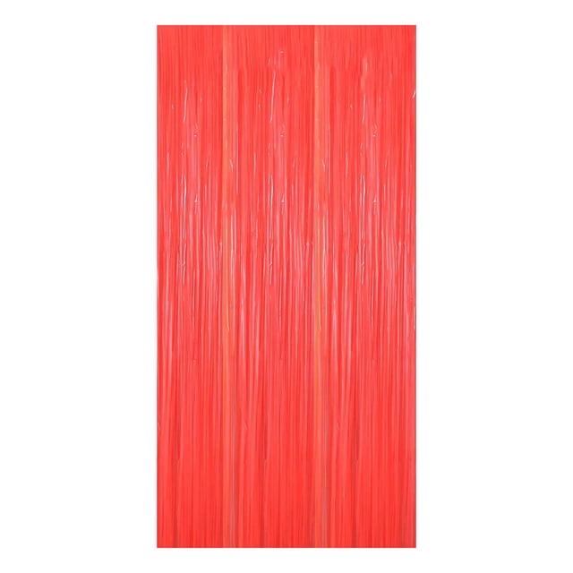 Macaron Fluorescent Tassel Curtain Plastic Lightweight Durable Colorful Streamers for Birthday Parties Photo Booth Backdrops Wall Hanging Event Decor