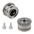 thumbnail image 4 of 2 piezas Error de impresión 3D Gear Direct Reemplaza el componente de alto rendimiento Accesorios de extrusor resistente a la resistencia para K1 K1C Plata, 4 of 8