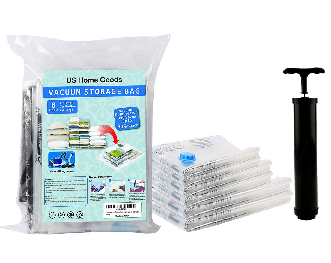 Duhome Plastic Vacuum Storage Bags
