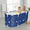 Starry Blue, variant on MINGYI 47.2in Large Foldable Bathtub for Adult and Kids, Portable Ice Bathtub Hot Bathtub for Bathroom,Soaking Bath Tub( Starry Blue)