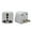 White, variant on Universal Travel Plug Adapter with 3 Prong Standard 5-15P Design for AC Power Conversion 10A 250V UK to US Electrical Converter