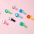 thumbnail image 6 of Xinyolin 2Pcs Cartoon Animal Bear Cable Protectors Organizer for USB Charging Data Cord, 6 of 8