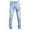 Light Blue, variant on Yutnsbel Men's Skinny Stretch Ripped Tapered Leg Jeans Light, Blue 34
