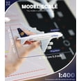 thumbnail image 3 of PRIYAL 1/400 for Germany A380 Airplane Model (7-inch L) for Airbus A380 Plane Model Kits with Pre-Built Aircraft Landing Gear and Display Stand for Adults Planes Aviation Gifts or Collection, 3 of 7