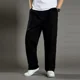 thumbnail image 5 of Pantalones para hombre, pantalones casuales holgados, rectos, con bolsillos anchos, estilo coreano, ropa de calle elegante, venta de tendencia, holgados, nuevos en poliéster, 5 of 5