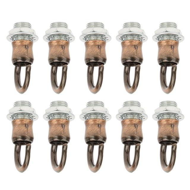 Chandelier Hook,10PCS Zinc Alloy Opening Ceiling Light Hook Light Decoration Accessory Rapid Response
