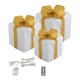 thumbnail image 2 of Juego de 3 cajas de regalo LED para árbol de Navidad con luces para celebrar las fiestas. Vistoso, 2 of 9