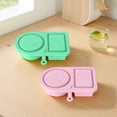 thumbnail image 2 of 6 Pcs Portable Silicone Collapsible Containers Set, Dual Compartment, Space-Saving Lunch Box, Reusable Food Storage Container with Expression Lid for Travel, Picnic, 2 of 5
