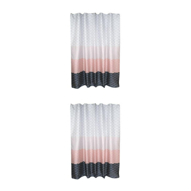 Billuyoard Poliéster PEVA impermeable extragrueso para máxima higiene y protección de la privacidad Artesanía exquisita Non-through 200*200CM 200*200 CM, 200*200 CM 2piezas