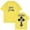 Yellow, variant on Peso Pluma Exodo Cross Tee Short Sleeve Cotton T-shirt Women Men Streetwear Tops