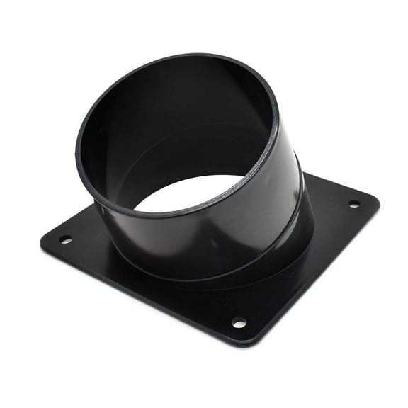 4" Angled Dust Collector Port For Router Table