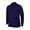 Rich Blue, variant on Monterey Club Men's Medium Weight Pique Solid Long Sleeve Golf Polo Shirt #1369