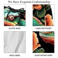 thumbnail image 4 of luoweisi Men's Beach Shorts Quick Dry Swim Trunks with Mesh Lining Chameleon S, 4 of 5