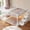 White, variant on Afuhokles Low Bunk Bed Full Over Full with Storage Staircase, Drawers and Shelves, LED Lights Metal Floor Bunk with Power Outlet, Brown