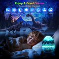 thumbnail image 2 of Star Projector Night Light with 15 Color Modes, Bluetooth Speaker & Remote Control for Kids Bedroom, 2 of 6
