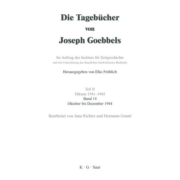 Oktober - Dezember 1944, (Hardcover)