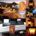thumbnail image 4 of LED Flame Light Bulbs 4 Modes Flickering Fire Flame with Upside-down Effect E26 Base Flame Effect Light Bulbs for Halloween Christmas Home Decorations, 4 of 9