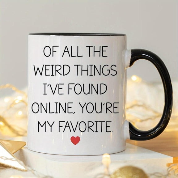 11 oz Ceramic Sarcastic Mug 1pc Funny Gifts Boyfriend Birthday Father S Day Valentine S Day Gifts Husband All weird things I found on Internet 11 oz Ceramic Coffee Mug Sarcastic Spoof Mug