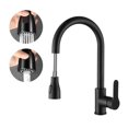 thumbnail image 1 of Stainless Steel Kitchen Faucet, Single Hole Pull Out Spout Kitchen Sink Mixer Tap, Cold Hot Dual Purpose Splash Proof Faucet ,Versatile Features, 1 of 7