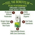 thumbnail image 2 of Peak Performance High Altitude Organic Coffee. Fair Trade, Low Acid, Non GMO, and Beans Full Of Antioxidants. Dark Roast Smooth Tasting USDA Certified Organic Ground Coffee Bag, 2 of 7