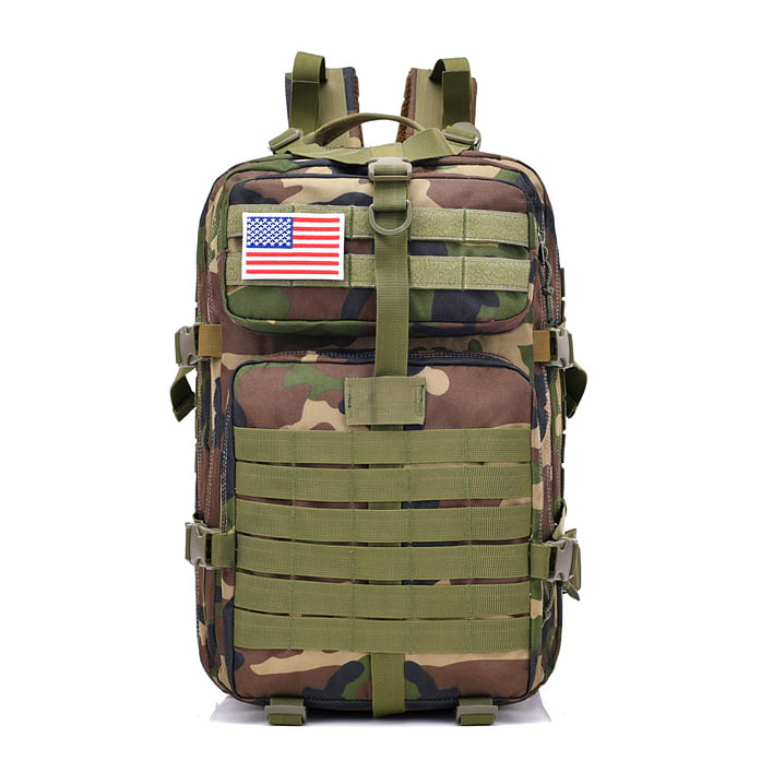 Military Tactical Backpack Pack Assault Army Molle Bug Out Bag Camping Gear New 