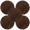 thumbnail image 3 of 5 Pcs Tranches de Bois Rondes pour Exposition Tranches de Bois Rondes Non Finies pour Fabrication Artisanale, 3 of 8