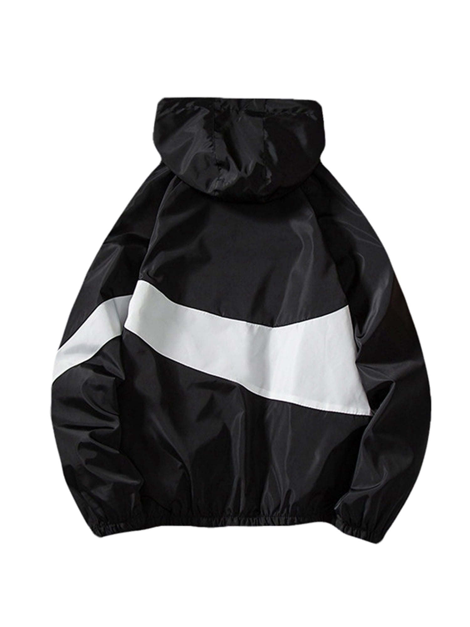 【SATIIIZ】Leonard Hooded Wind Jacket SATIIIZ】Leonard Hooded Wind Jacket Hooded Popover - Blue
