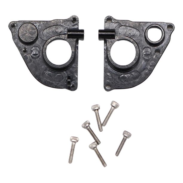 Cubierta De Caja De Cambios Central De Aleación De Aluminio Y Metal Para Coche De Control Remoto, Piezas De Mejora Para Coche, Accesorio Compatible Con Axial Scx24 Axi90081 1/24 Yuarrent EL018045-03