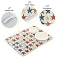 thumbnail image 4 of Pretty Stars Dish Drying Mat Dish Drainer Rack Mats Water Absorbent Non-Slip Easy Clean Heat Resistant for Kitchen Counter, 4 of 8