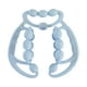thumbnail image 3 of Rodillo de masaje relajante muscular de 24 ruedas para fascia, equipo para deportes de interior azul, 3 of 8