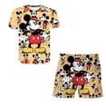 thumbnail image 1 of Verano bebé niño Mickey Mouse ropa niños ropa conjunto niñas niños Mickey camiseta pantalones cortos 2 uds traje dibujos animados Casual ropa 8T Gao Jinjia LED, 1 of 2