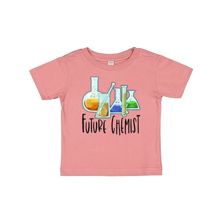 

Inktastic Future Chemist with Beakers Test Tubes and Formulas Gift Baby Boy or Baby Girl T-Shirt