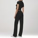 thumbnail image 5 of Conjunto de 2 piezas para mujer: top corto de manga corta y pantalones rectos, estilo deportivo informal, tallas reales para primavera/verano, 5 of 6