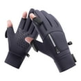 thumbnail image 3 of Guozer Winter Gloves Men 1Pair Touch Screen Windproof Thermal Plush Driving Gloves for Hiking, Skiing, Riding Christmas Gift, Birthday Gift, New Year's Gifts for Close Ones, 3 of 3