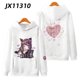 thumbnail image 1 of Sanrio-Sudadera con capucha de Cinnamoroll para mujer, suéter informal de dibujos animados Kawaii, ropa holgada de gran tamaño para estudiantes, primavera y otoño, 1 of 4