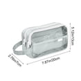 thumbnail image 7 of Pencil Pouch, Large Capacity Clear View Pen Bag Holds for Kids Middle Back to School Supplies D, 7 of 7