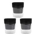 thumbnail image 1 of 3 Pcs Pots Auto-Arrosants avec Drainage Réservoir Visible Pots Double Couche Plastique, 1 of 8