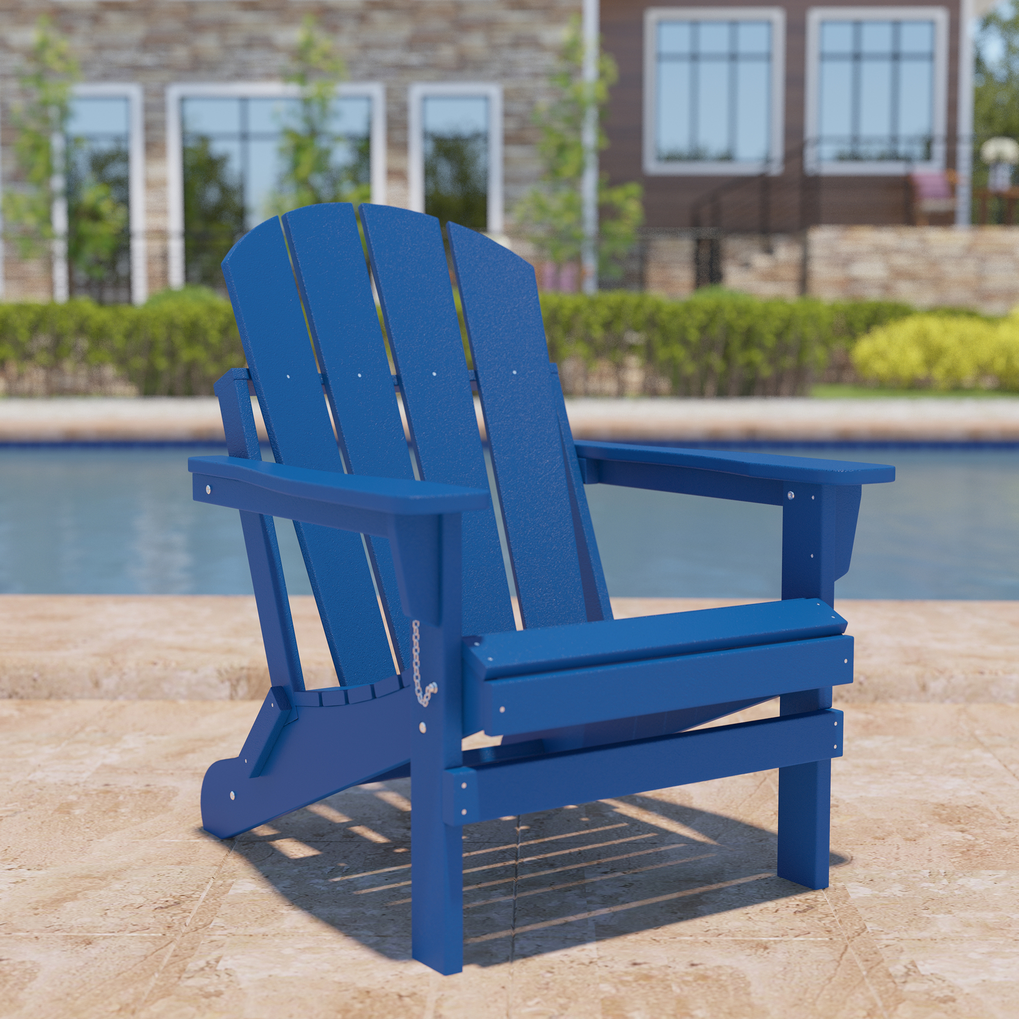Miniyam Adirondack Chair, Outdoor Patio Weather Resistant Adirondack