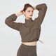 thumbnail image 5 of Chaqueta Deportiva con Cremallera para Mujer, Cuello Alto, Resistente Al Viento, Protección Solar, para Hacer Ejercicio Al Aire Libre. Color Castaño XL, 5 of 8