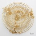 thumbnail image 3 of Transemion 3-Tier Fruit Vegetable Basket Fruit Hanger Organizer Storage Kitchen Stand Golden 1Set, 3 of 6
