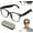 Black, variant on Ai Interpretation Smart Glasses, 164-Language Translation, Photochromic Lenses, Ai Chat & Hands-Free Audio, Wireless Bluetooth Real-Time Simultaneous Interpretation Glasses Unisex