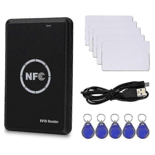 Rfid Nfc Copier Duplicator Key Fob Smart Card Reader Writer 13.56mhz ...