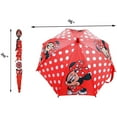 thumbnail image 7 of Disney Kid's Minnie Mouse Stick Umbrella with Clamshell Handle, 7 of 7