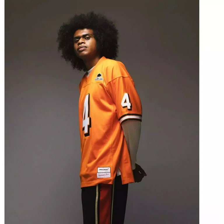 Mitchell and Ness Lando Norris USA Football Jersey - McLaren F1